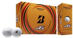 The Bridgestone e6 Soft is one of the best balls for beginners and high handicappers