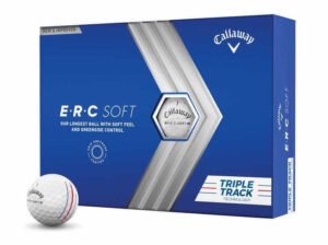 The Callaway ERC Soft Triple Track golf ball can help beginner golfers