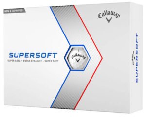 Callaway Supersoft balls are also a great option for beginner golfers