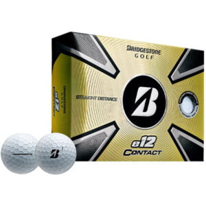 Another best golf ball for beginners is the Bridgestone e12 Contact