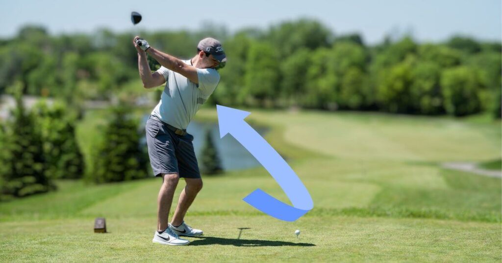 An outside-in swing contributes to slicing your driver